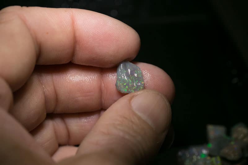 55 ct  16pc rough opal parcel for intermediate cutters - Image 13