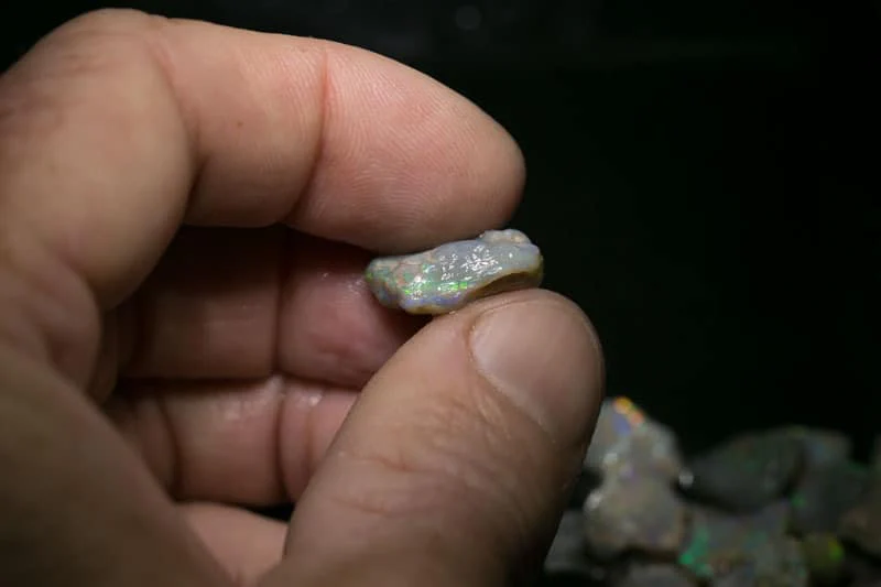 55 ct  16pc rough opal parcel for intermediate cutters - Image 17