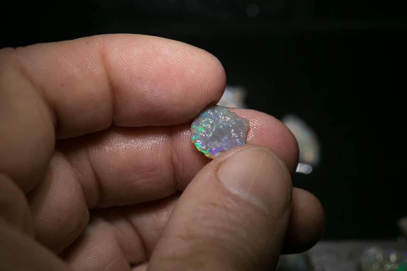 55 ct  16pc rough opal parcel for intermediate cutters - Image 8