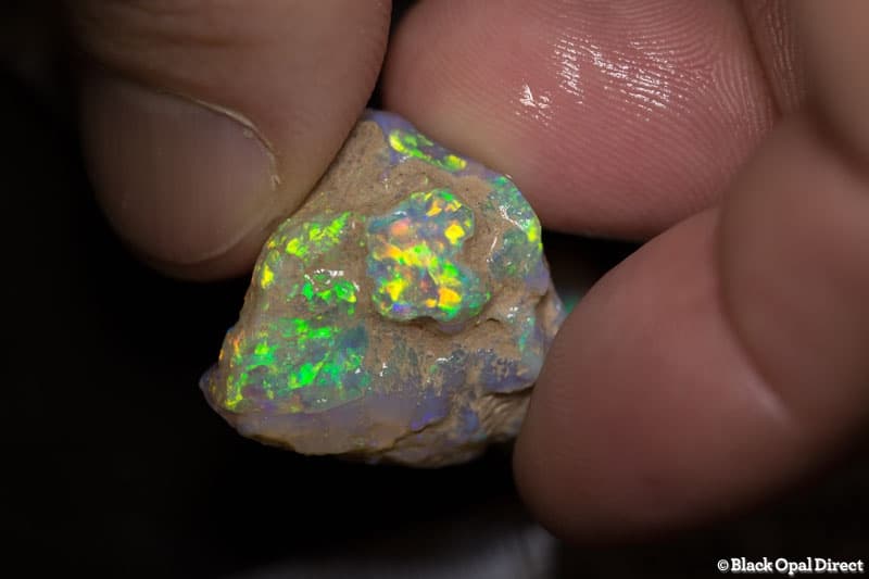 55 ct rough opal parcel 8 pieces - Image 2