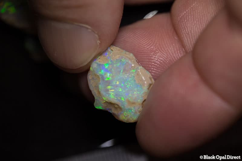 55 ct rough opal parcel 8 pieces - Image 3