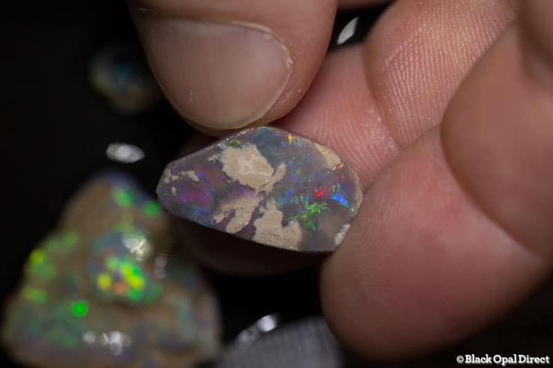 55 ct rough opal parcel 8 pieces - Image 5