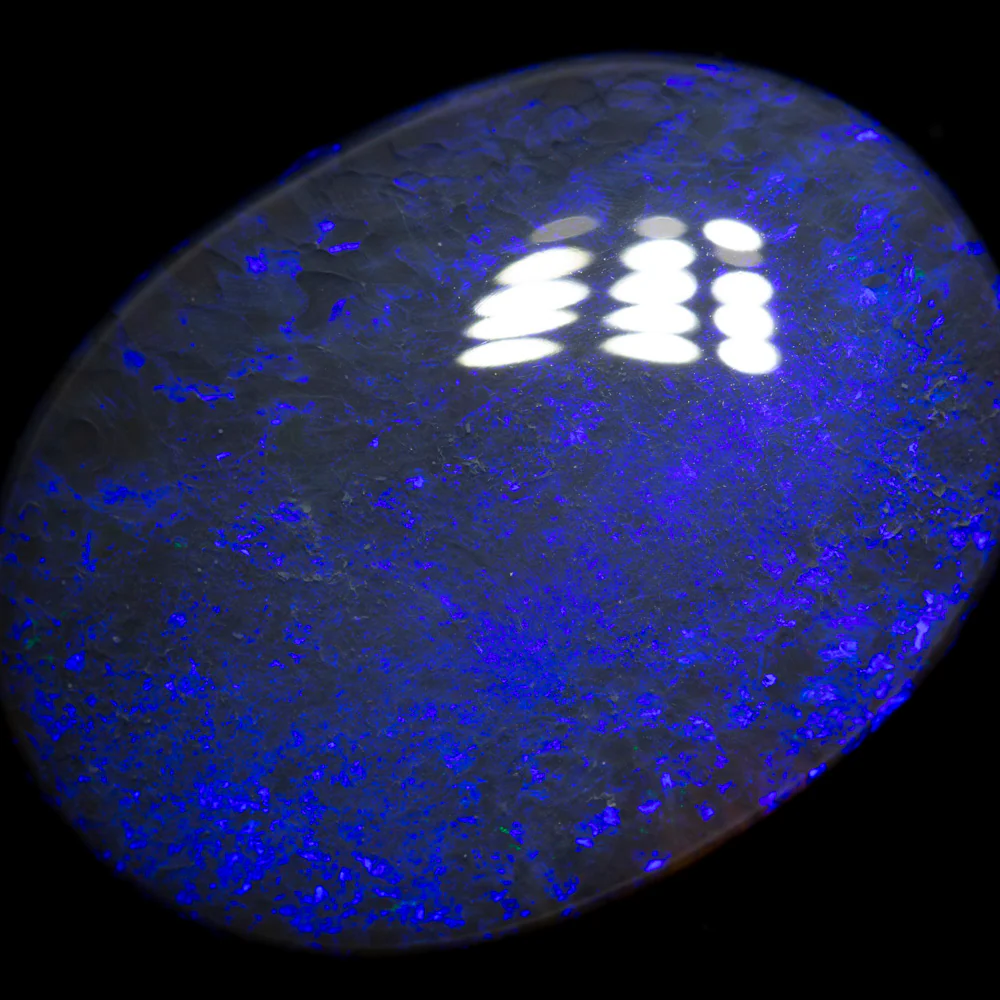 56.29 ct black opal 36x25x10.2mm - Image 2