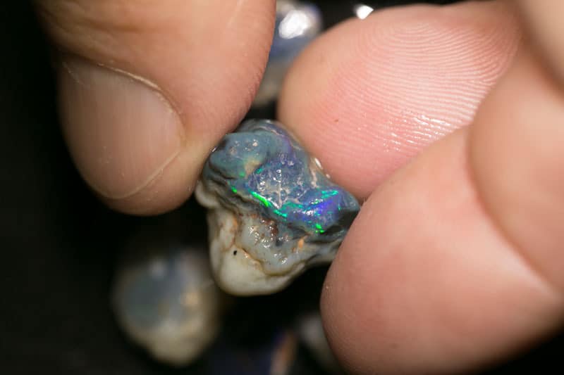 56 ct rough opal parcel 8 pieces - Image 2