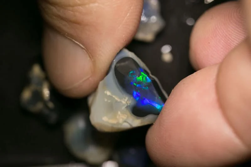 56 ct rough opal parcel 8 pieces - Image 3