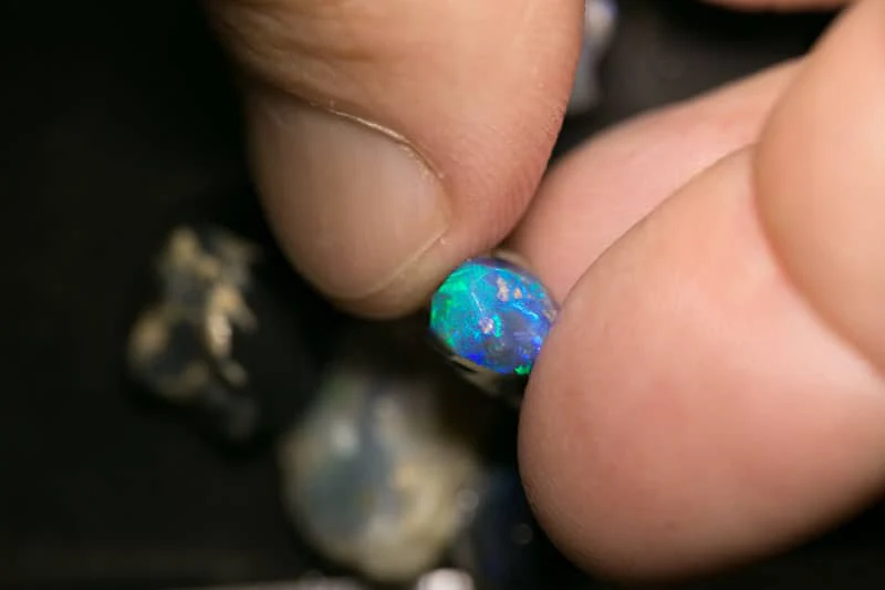 56 ct rough opal parcel 8 pieces - Image 4