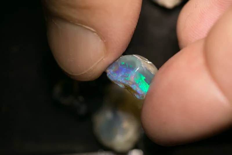 56 ct rough opal parcel 8 pieces - Image 5