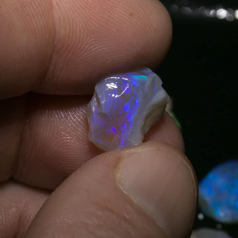 58 ct rough opal parcel 11pc for intermediate opal cutters - Image 3