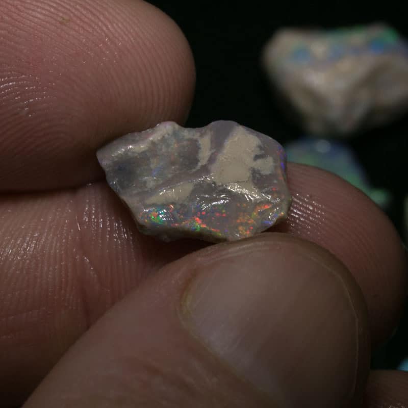 58 ct rough opal parcel for intermediate cutters 15pc - Image 3