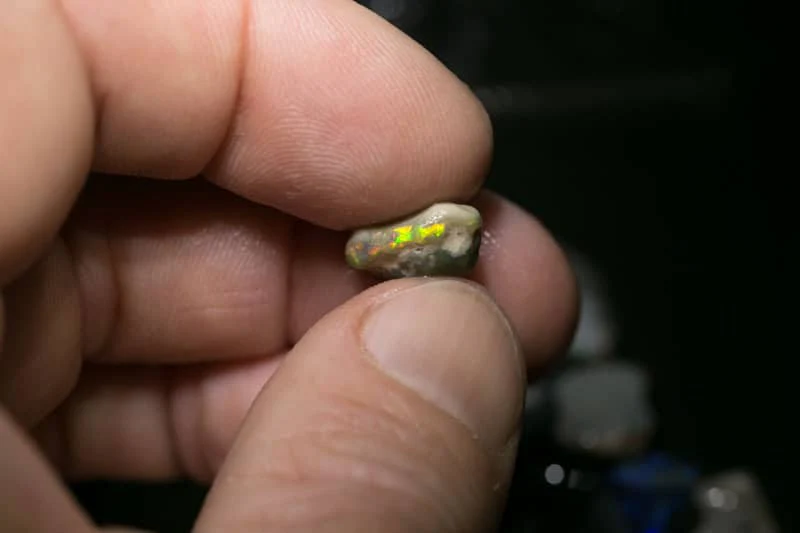 59 ct  14pc rough opal parcel for intermediate cutters - Image 3
