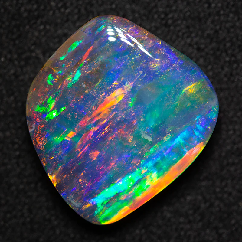 6.00 ct black boulder opal 13x12x4.2mm - Image 3