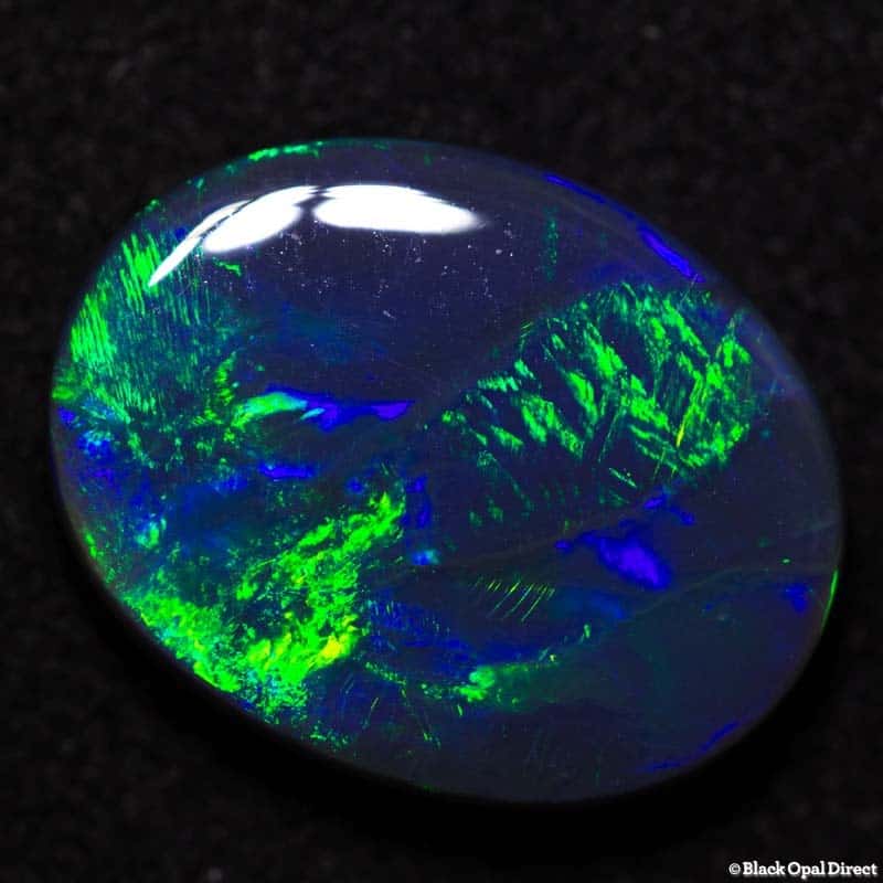 6.02 ct black opal 16x12.5x4mm - Image 3