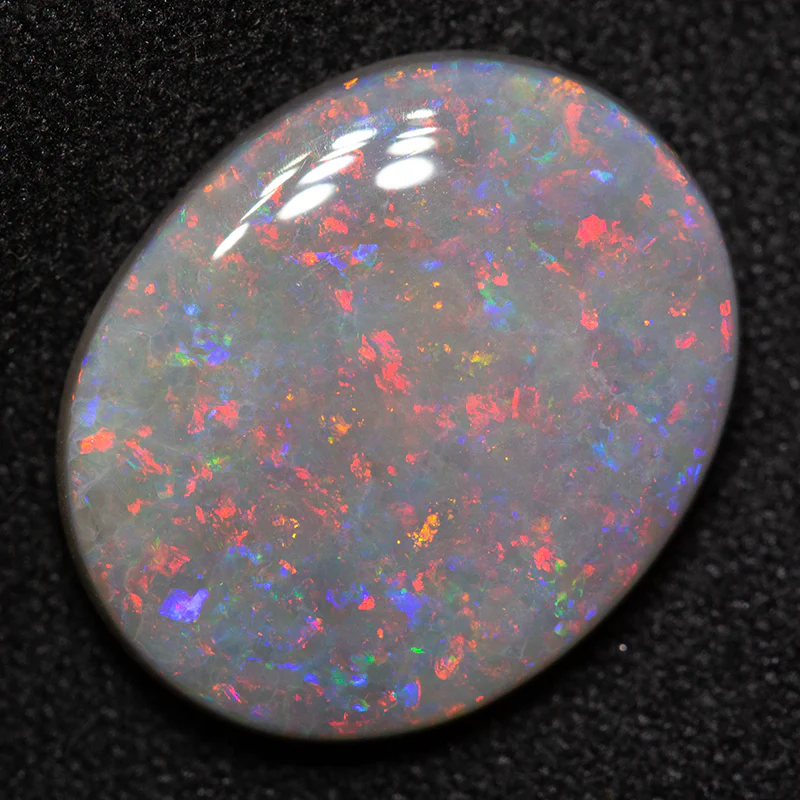 6.04 ct dark opal 16.1x13.1x4.1mm - Image 2