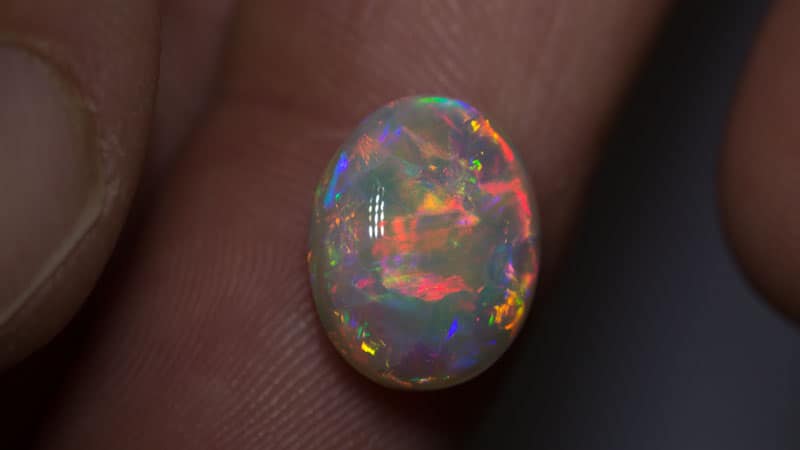 6.12 ct gem crystal opal 13.5x1x7mm - Image 2