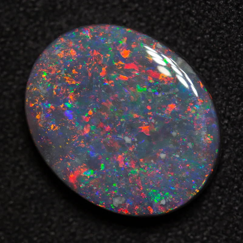 6.13 ct black opal 14.6x12x4.9mm - Image 2