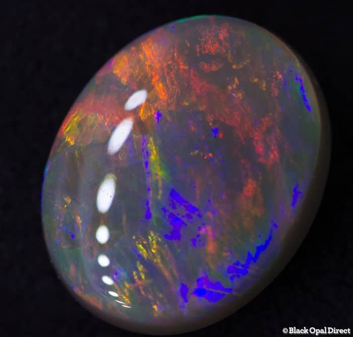 6.17 ct semi black opal 15x12x5mm - Image 2