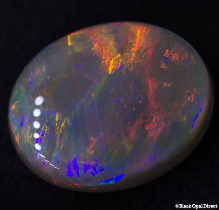 6.17 ct semi black opal 15x12x5mm - Image 3