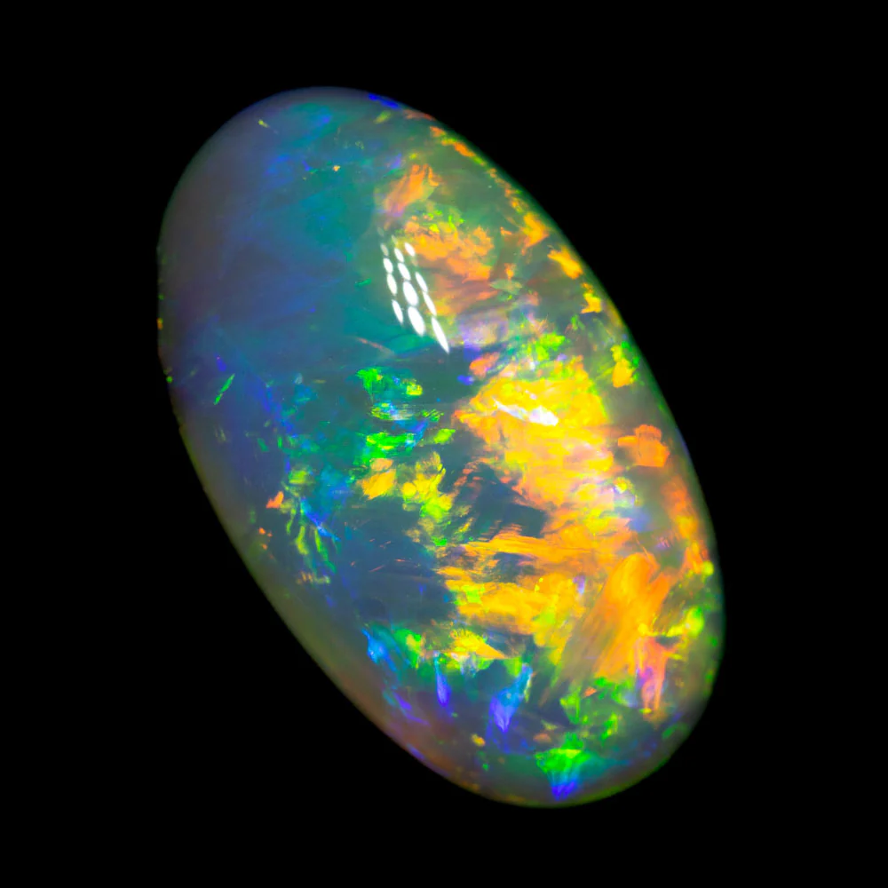 6.24 ct gem dark opal 16.2x9.5x6.5mm - Image 2