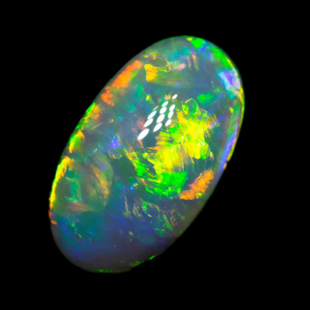 6.24 ct gem dark opal 16.2x9.5x6.5mm - Image 3