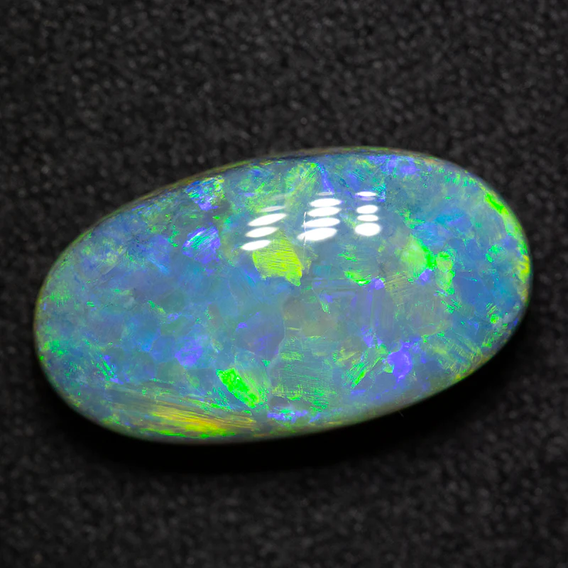 6.27 ct double-sided crystal opal 16.4x9.2x6.3mm - Image 2