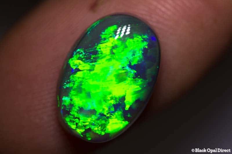 6.33 ct black opal 14.5x10x7mm - Image 2