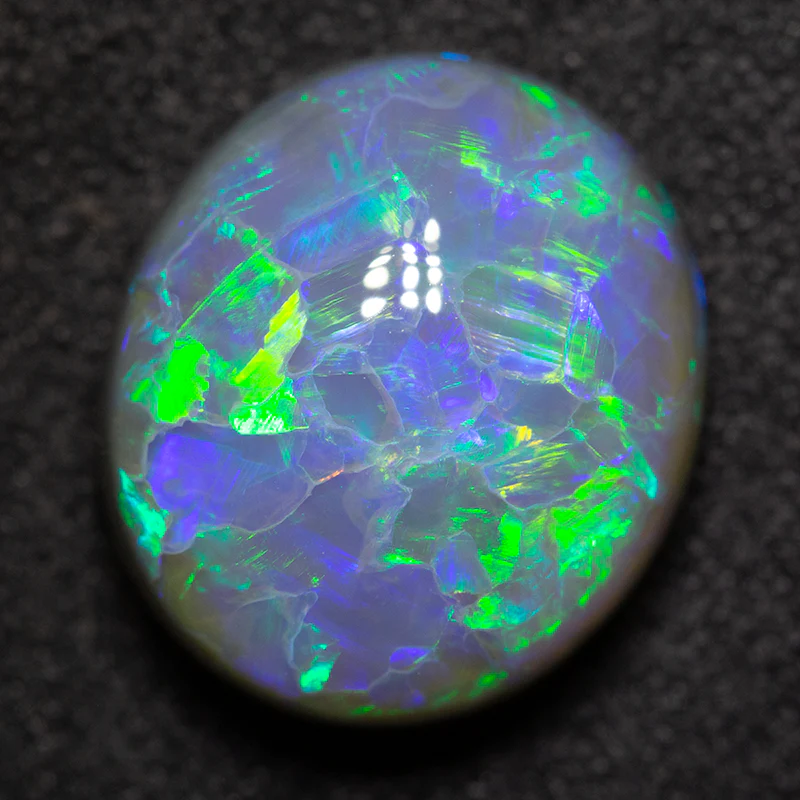 6.39 ct dark opal 13x11.5x6.5mm - Image 3