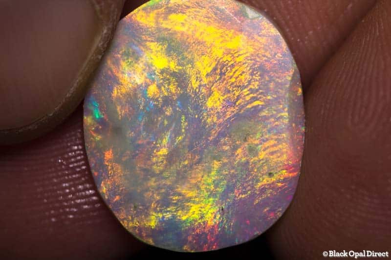 6.48 ct opal rubbed piece 19mm across - Image 2