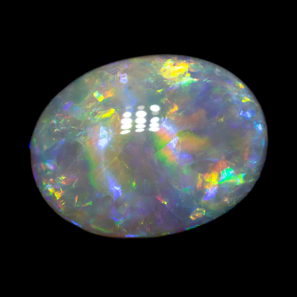 6.52 ct dark opal 16x12x6 mm - Image 2