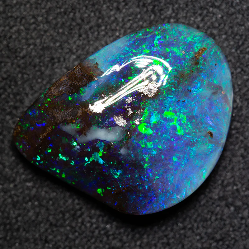 6.60 ct boulder opal 15.4x11.6x4.3mm - Image 2