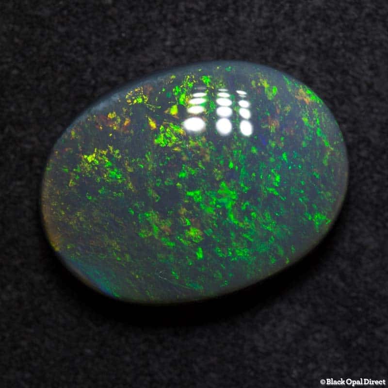 6.70 ct semi black opal 15x12x5mm - Image 3
