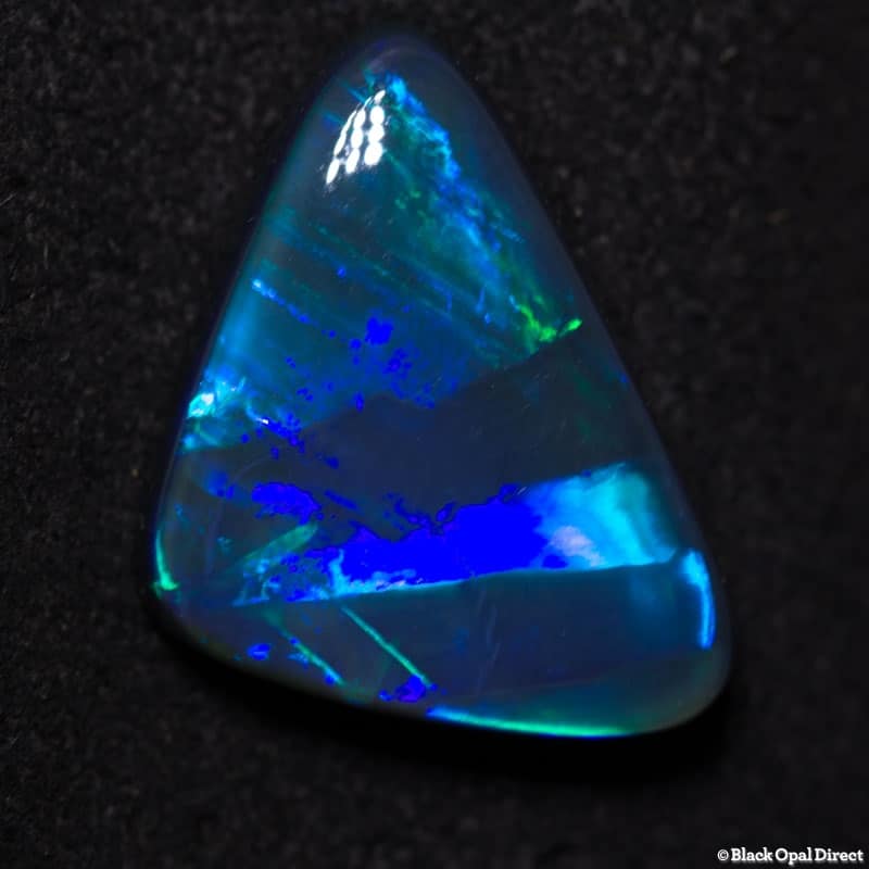 6.77 ct baroque gem black opal 17x12x4mm Roberta - Image 4