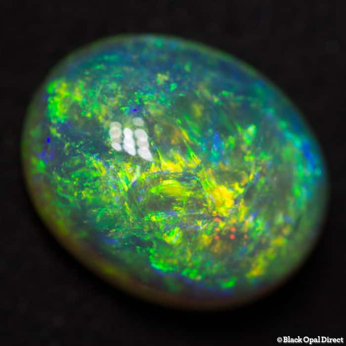 6.87 ct gem double sided crystal opal 14x11x7mm - Image 4