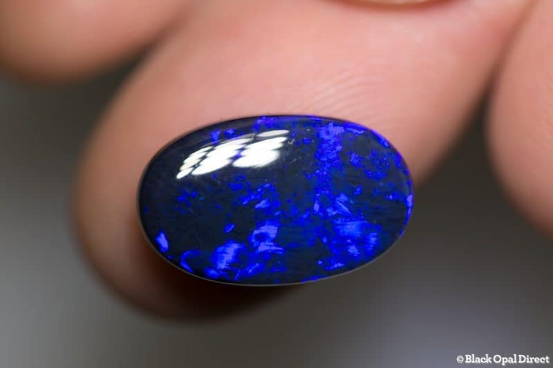 6.90 ct black opal 17x11x5mm - Image 2
