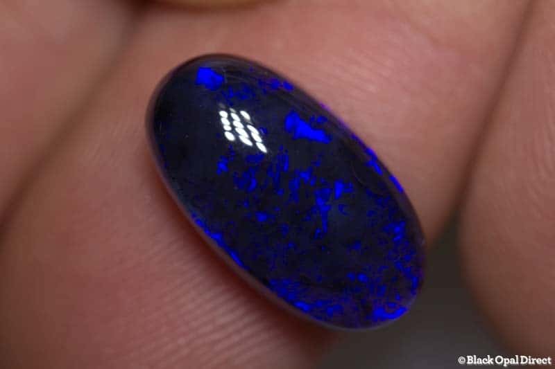 6.93 ct black opal 17x9.6x6mm - Image 2