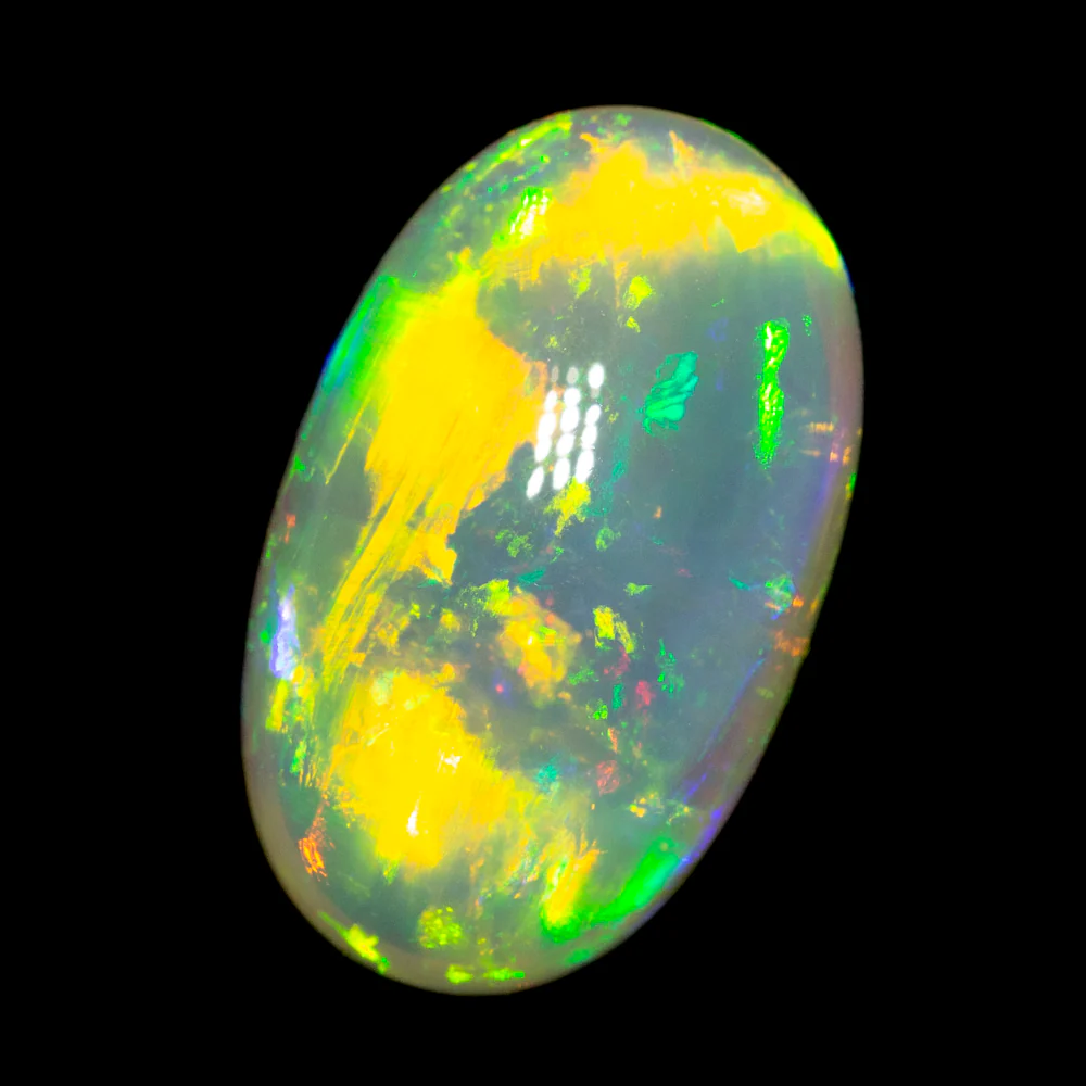 6.95 ct gem crystal opal 15.9x9.7x7.3mm - Image 2