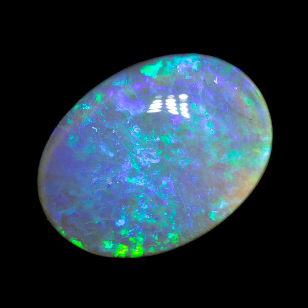 6.97 ct dark opal 16.1x11.9x5.5mm - Image 2