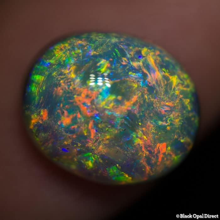 6.98 ct gem crystal opal 13x11x7mm - Image 2