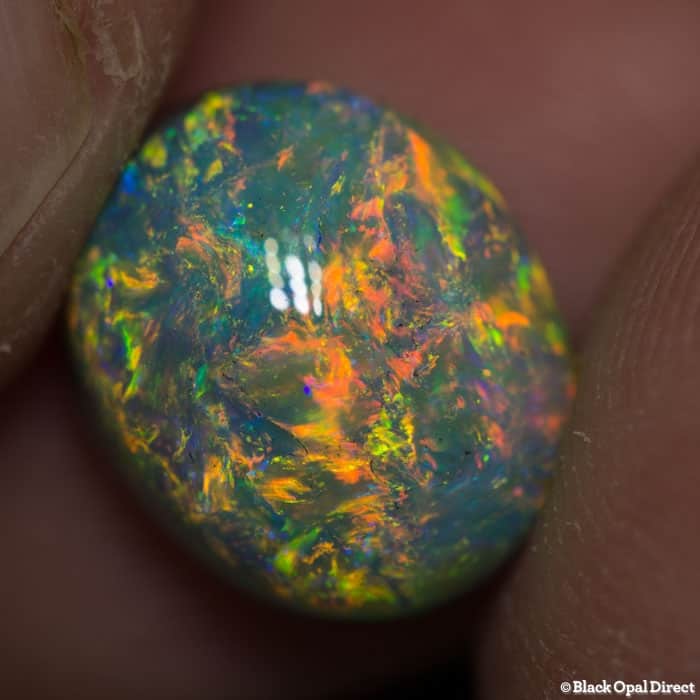 6.98 ct gem crystal opal 13x11x7mm - Image 3