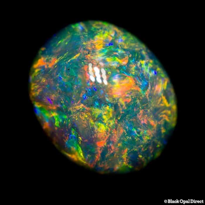 6.98 ct gem crystal opal 13x11x7mm - Image 5