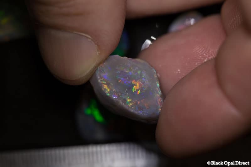 60 ct rough opal parcel 9 pieces - Image 3