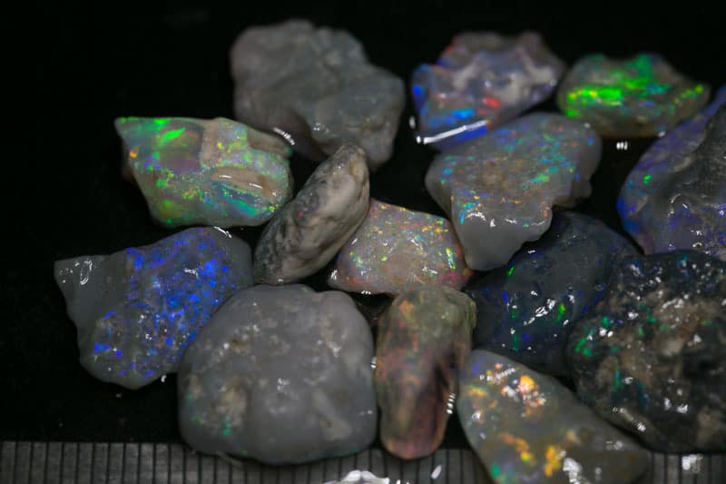 66 ct rough opal parcel 20 pieces for intermediate cutters - Image 2