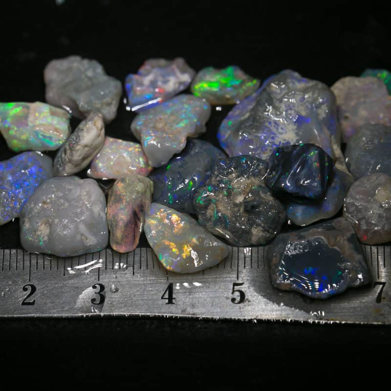 66 ct rough opal parcel 20 pieces for intermediate cutters - Image 3
