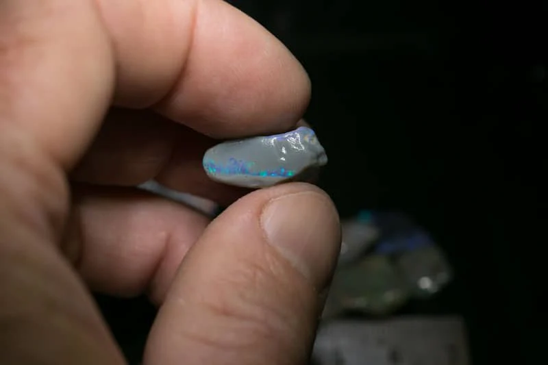 67 ct  15pc rough opal parcel for intermediate cutters - Image 5