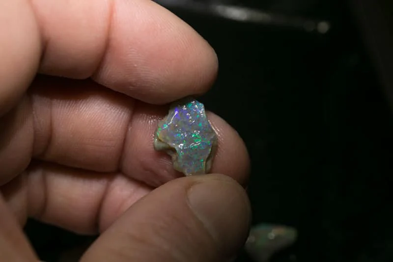 67 ct  17pc rough opal parcel for intermediate cutters - Image 2