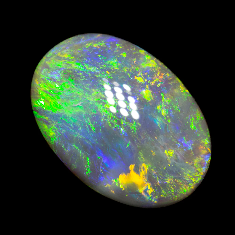 7.02 ct dark opal 17.6x12.5x5mm - Image 2