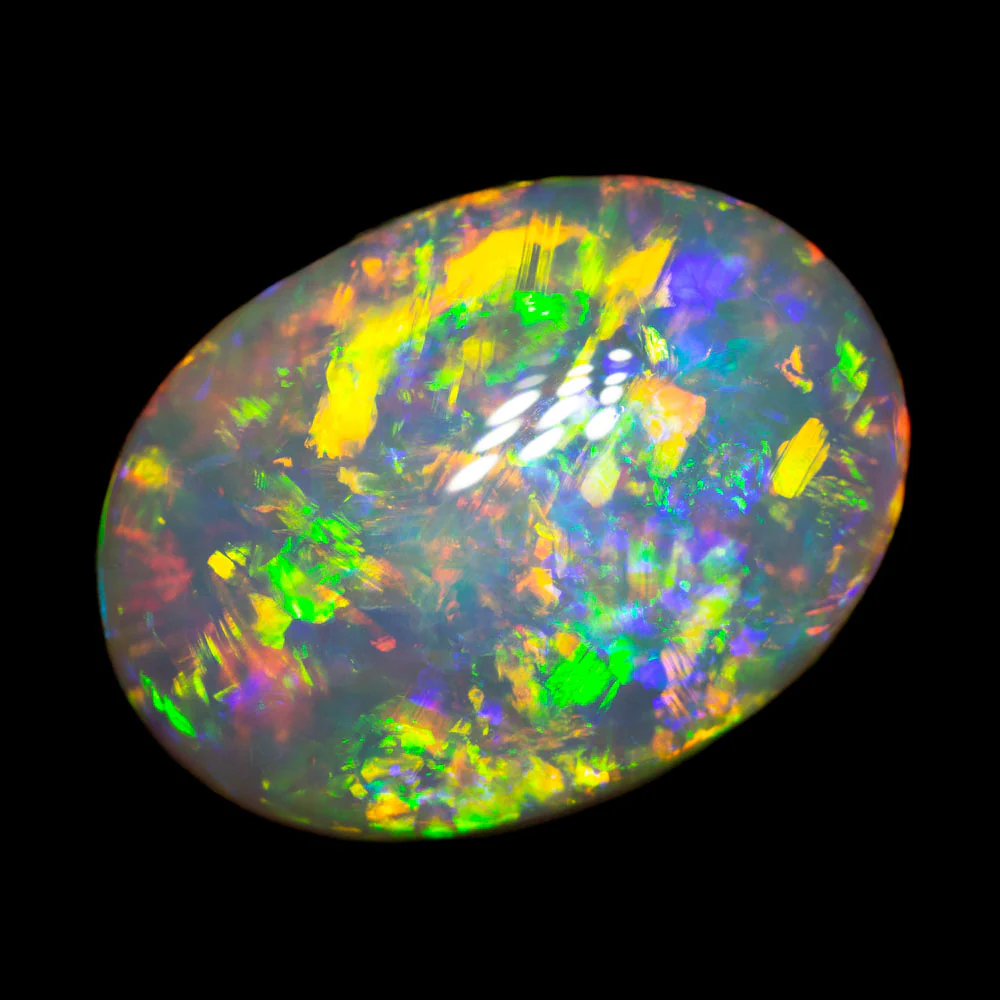 7.04 ct gem crystal opal 16.3x12x5.6mm - Image 2