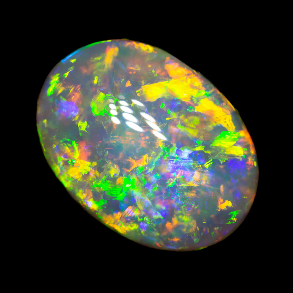 7.04 ct gem crystal opal 16.3x12x5.6mm - Image 4