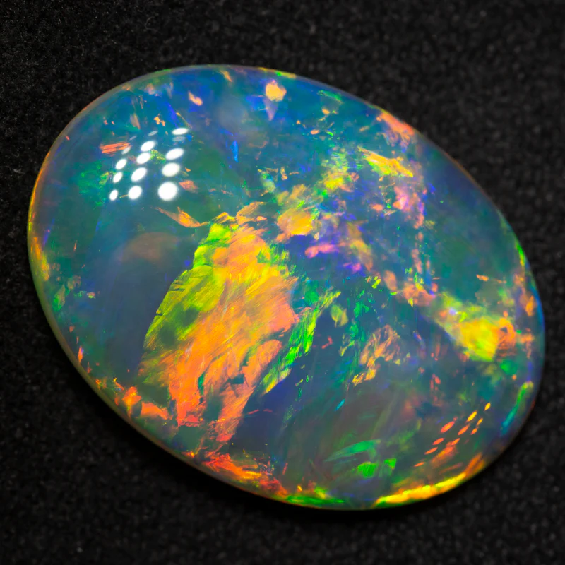7.05 ct gem crystal opal 19.1x14x3.9mm - Image 2
