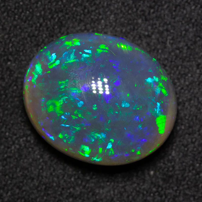 7.06 ct black opal 14x11.5x7.5mm - Image 2
