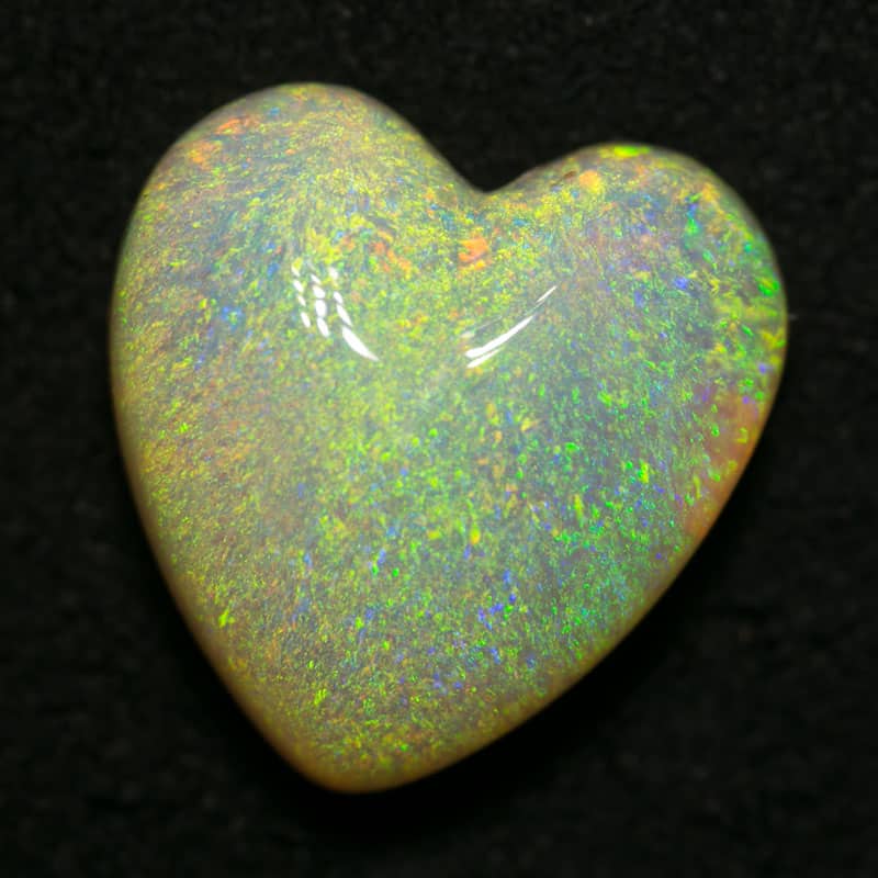 7.20 ct crystal opal heart 14.5x14x5mm - Image 2
